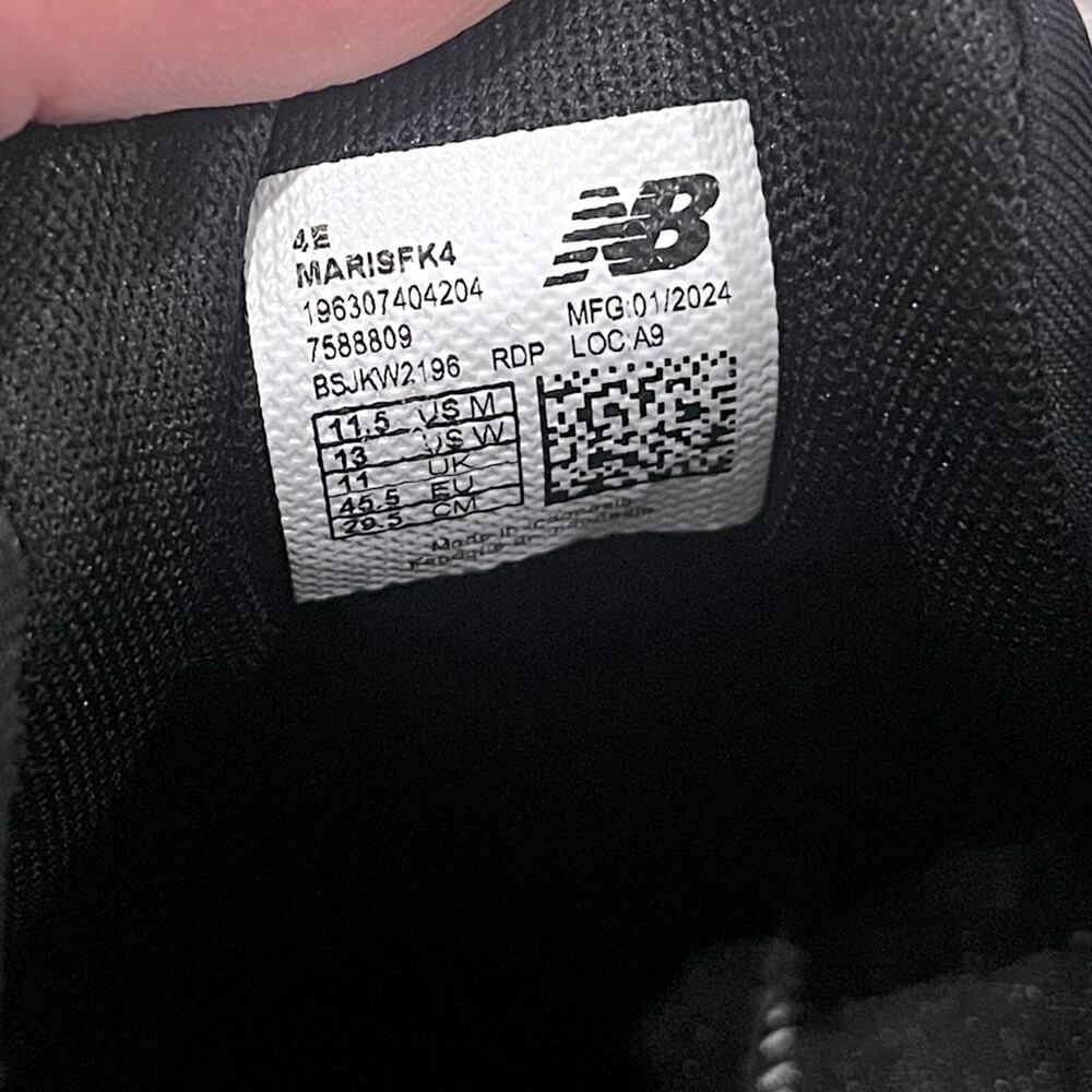 New Balance Fresh Foam Arishi V4 Mens Size 11.5 Wide Black Grey Running Shoes - Picture 5 of 5